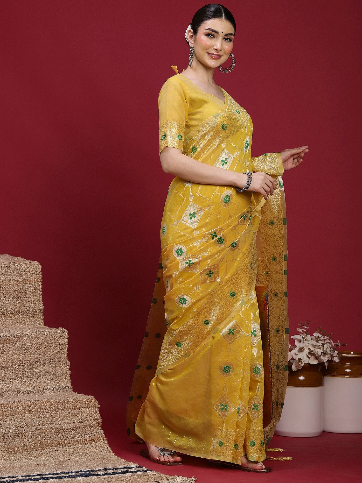 partywear designer saree for festive occasions