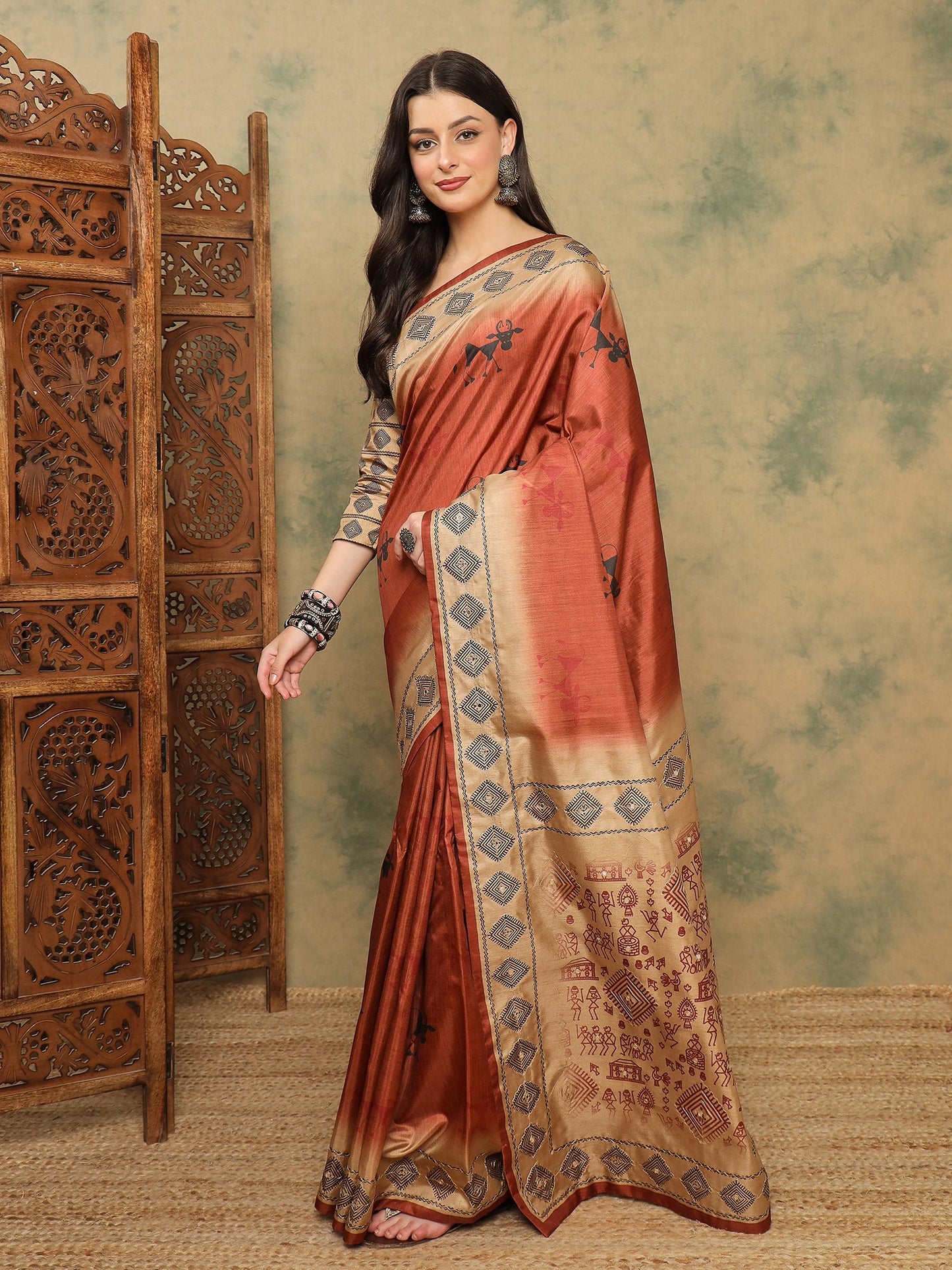 partywear designer saree for festive occasions