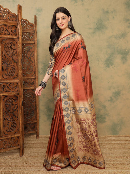 partywear designer saree for festive occasions