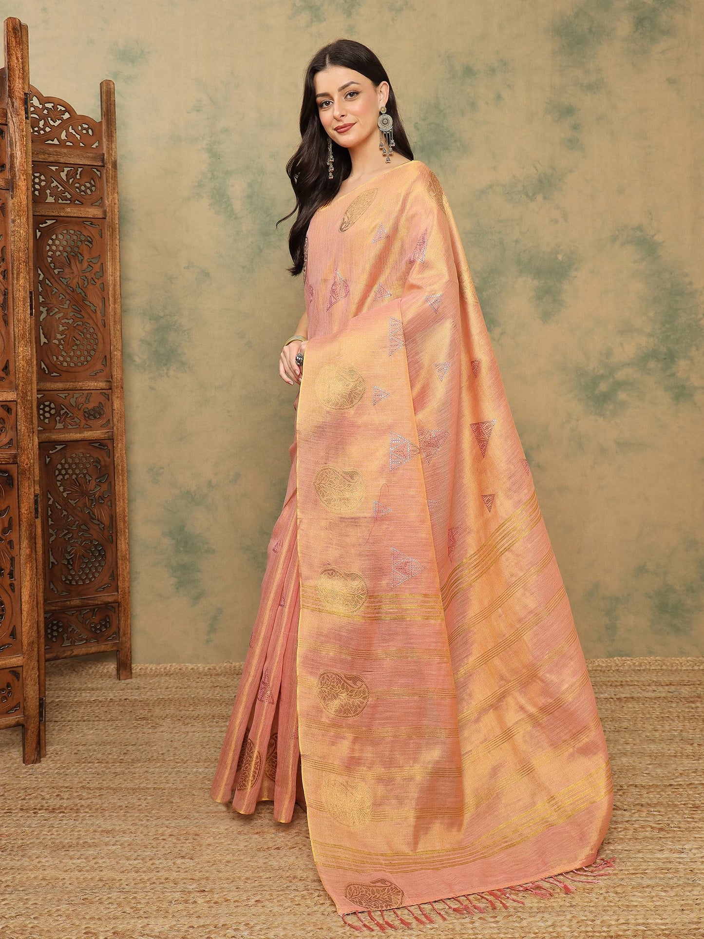 partywear designer saree for festive occasions