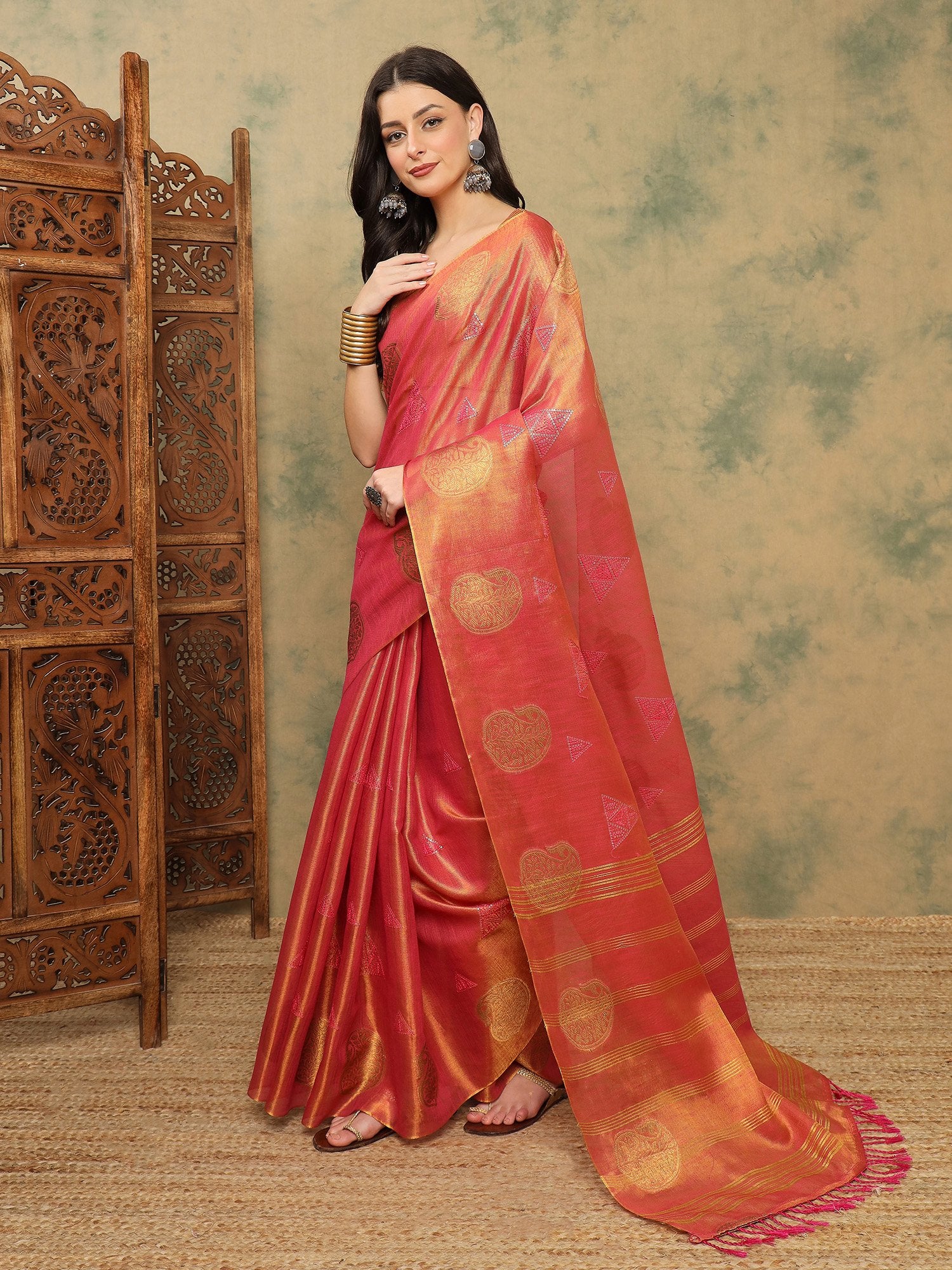 partywear designer saree for festive occasions