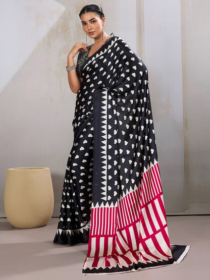 partywear designer saree for festive occasions