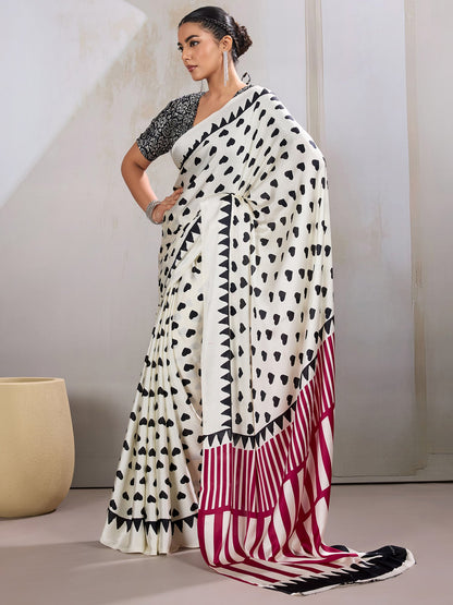 partywear designer saree for festive occasions