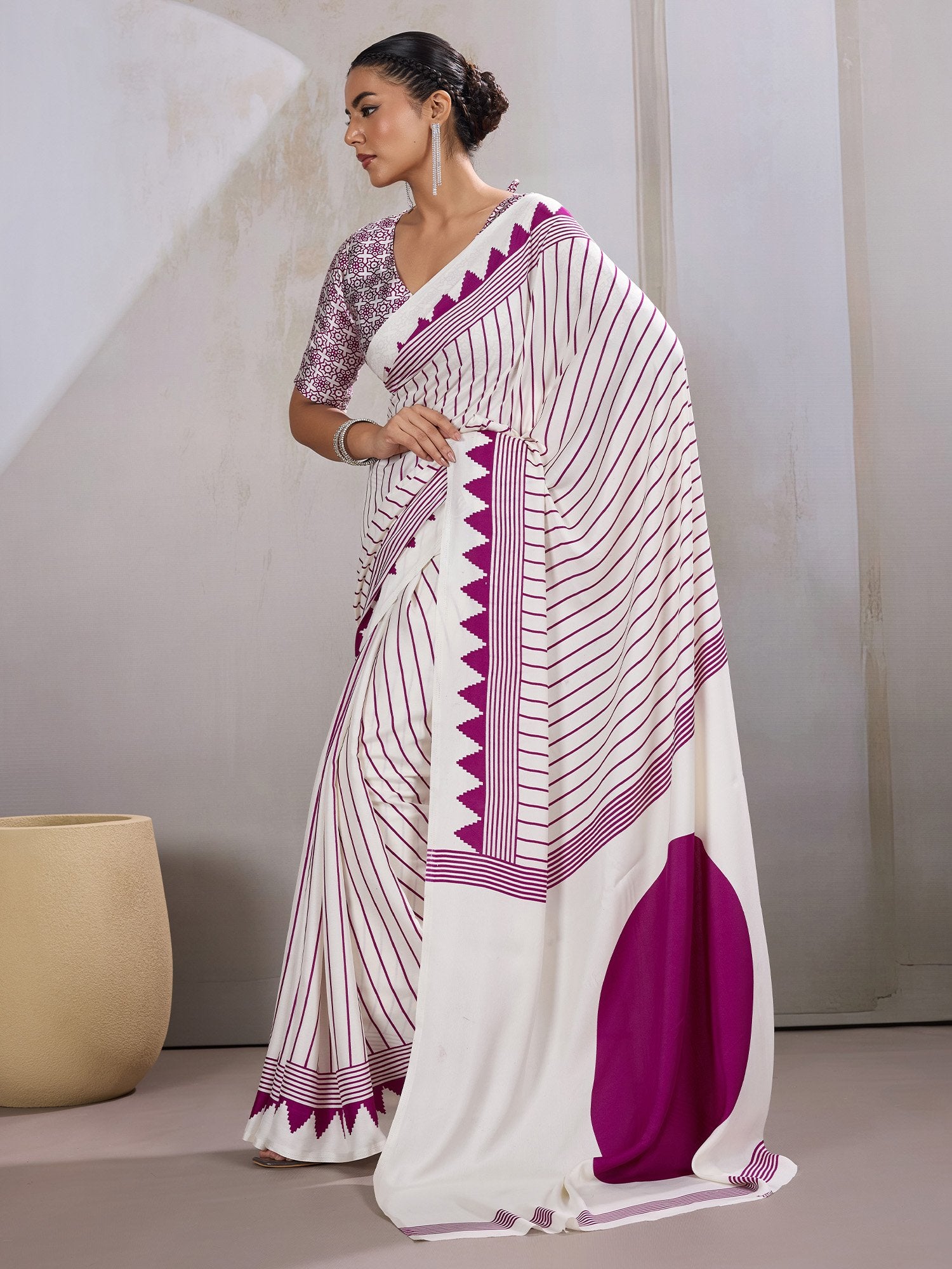 partywear designer saree for festive occasions