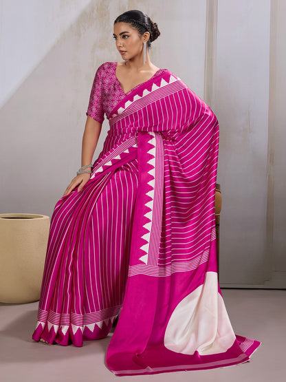partywear designer saree for festive occasions