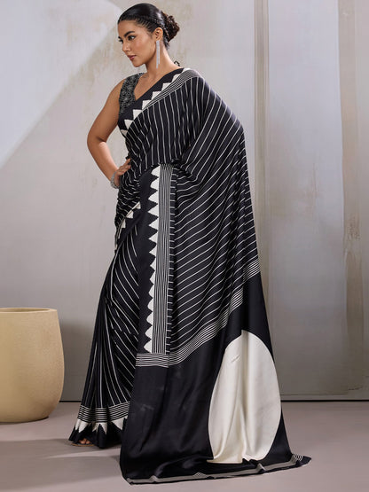 partywear designer saree for festive occasions