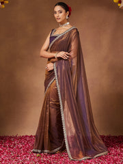 partywear designer saree for festive occasions