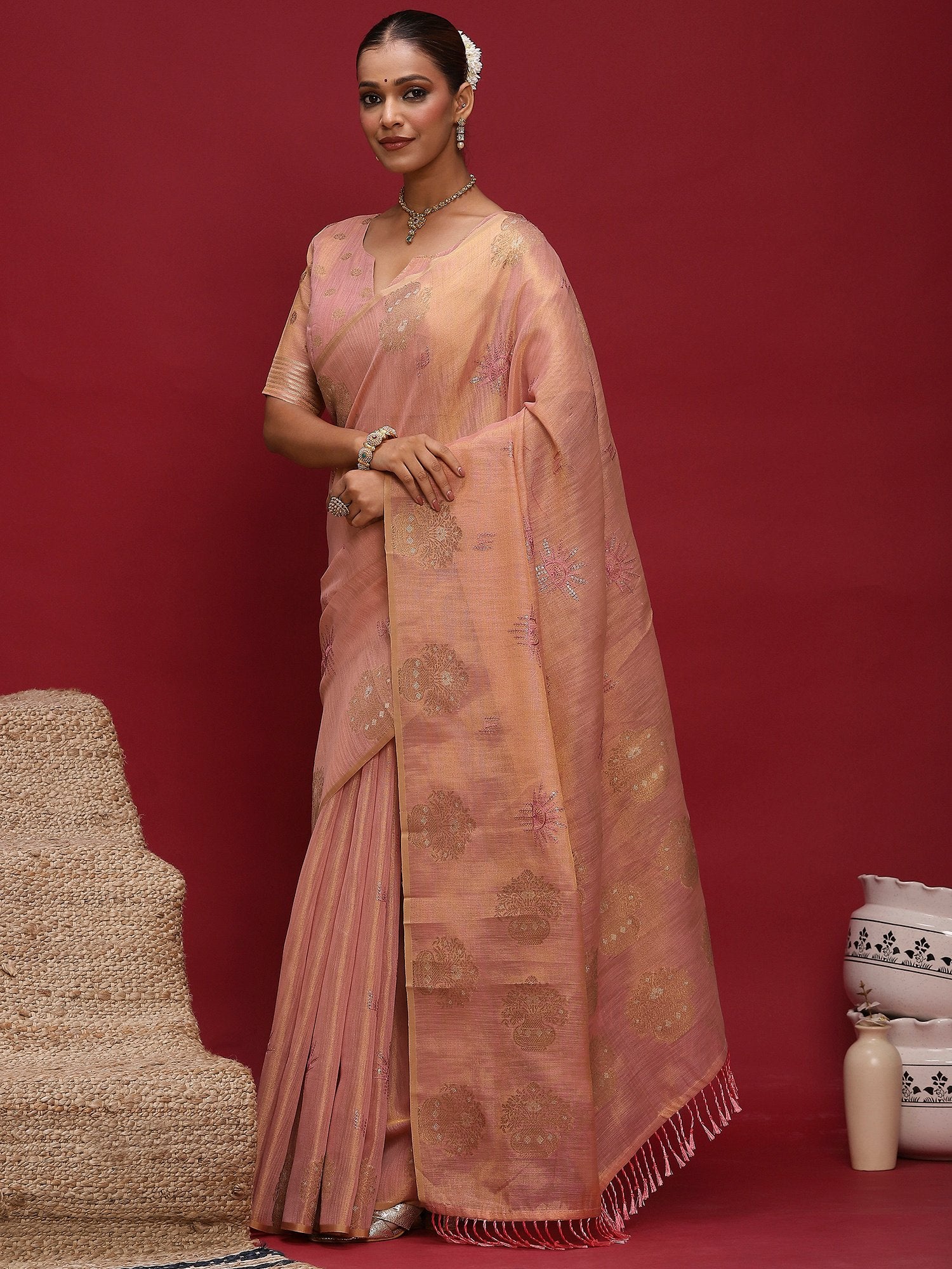 partywear designer saree for festive occasions