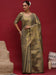 Green Green Banarasi Linen Woven Saree