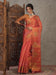 Pink Pink Banarasi Linen Woven Saree