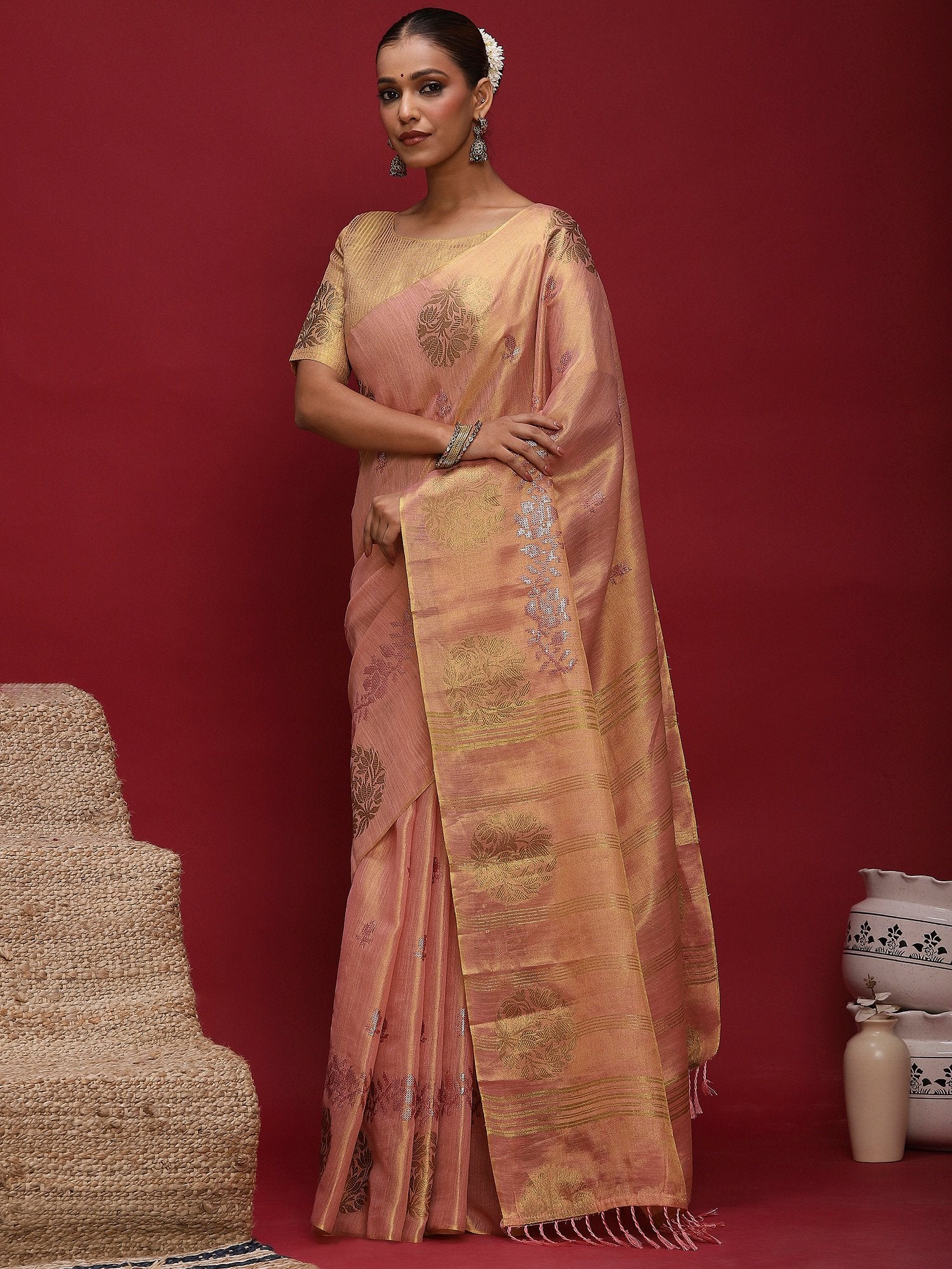 partywear designer saree for festive occasions