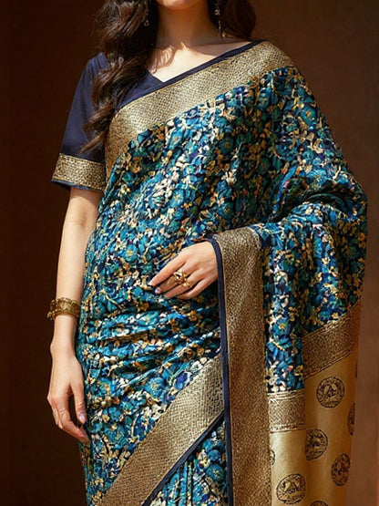 partywear designer saree for festive occasions