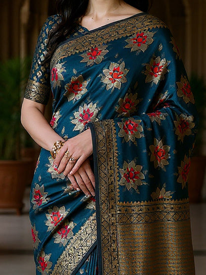 partywear designer saree for festive occasions