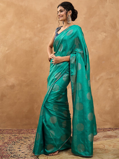partywear designer saree for festive occasions