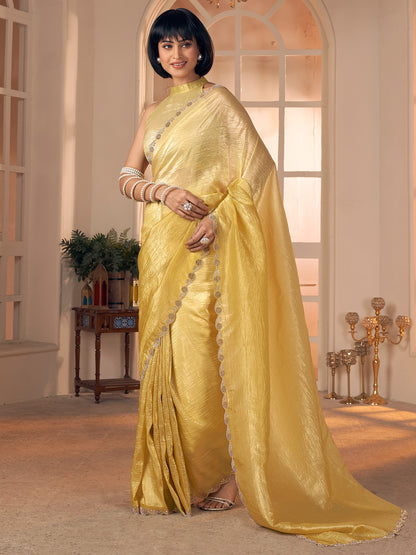 partywear designer saree for festive occasions