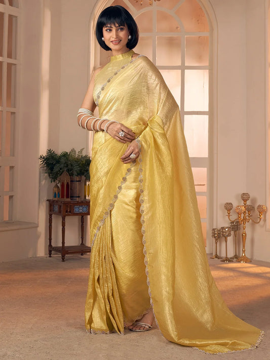 partywear designer saree for festive occasions