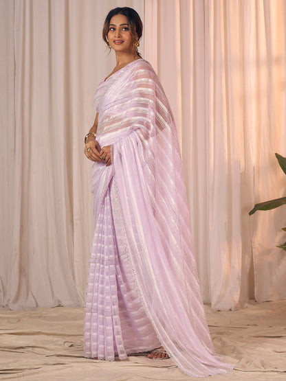 partywear designer saree for festive occasions
