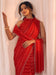 Red Red Party Wear Georgette Embellished Saree