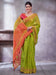 Green Light Paithani Linen Woven Saree