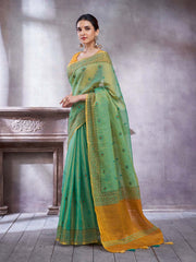 partywear designer saree for festive occasions
