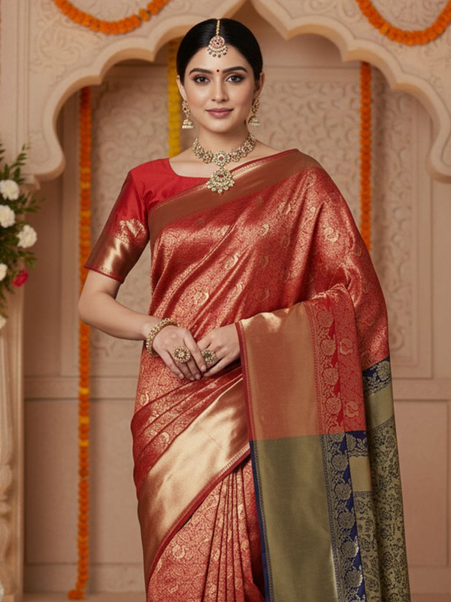 partywear designer saree for festive occasions