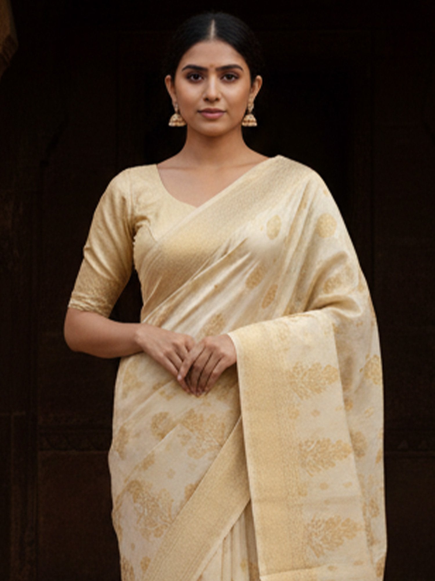 partywear designer saree for festive occasions