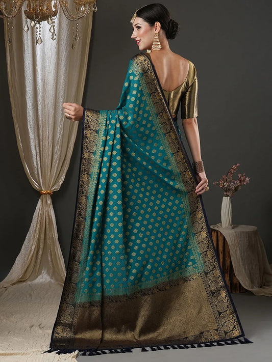 partywear designer saree for festive occasions