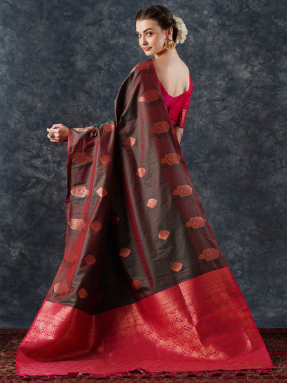 partywear designer saree for festive occasions