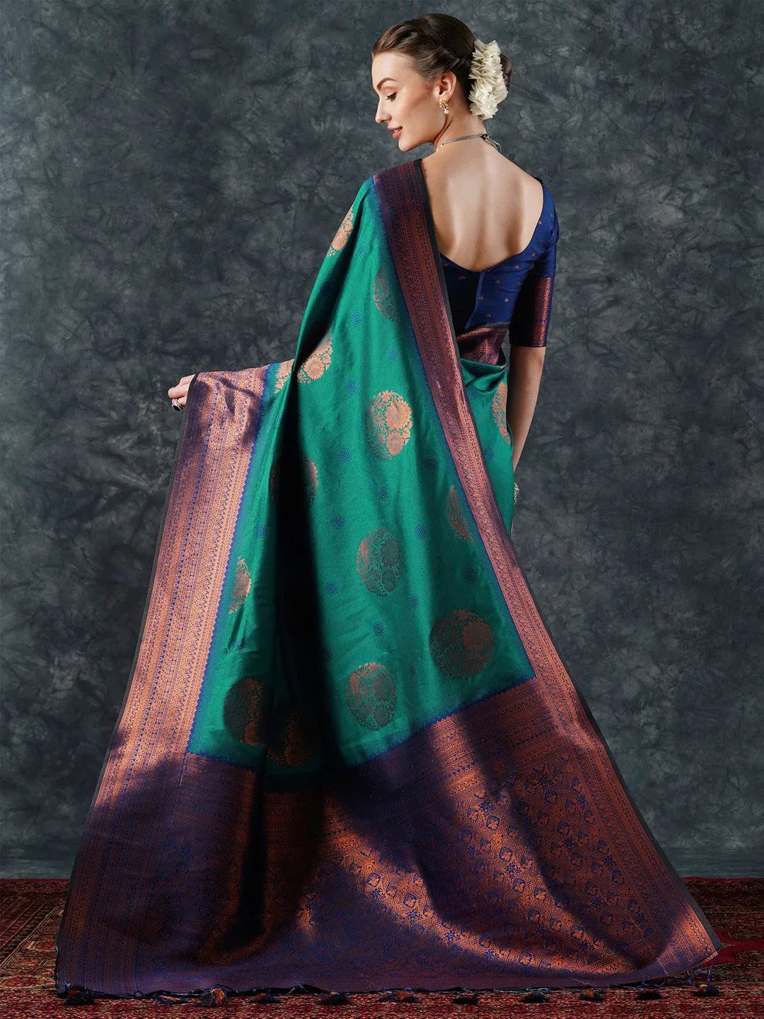 partywear designer saree for festive occasions
