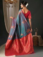 partywear designer saree for festive occasions