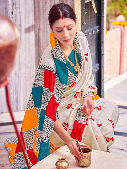partywear designer saree for festive occasions