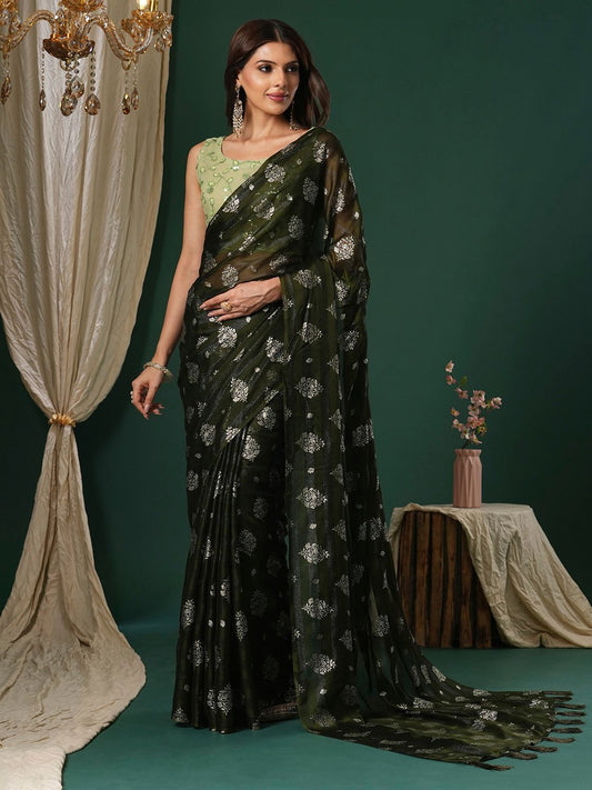 Get the best organza saree