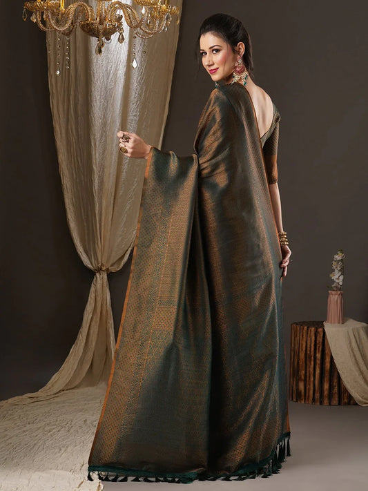 partywear designer saree for festive occasions