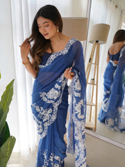 Get the best party wear saree