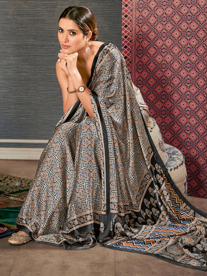 partywear designer saree for festive occasions