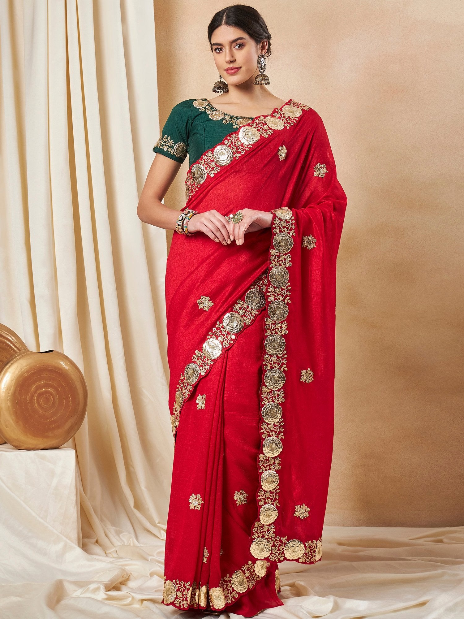 Get the best kanjeevaram South Indian bridal saree