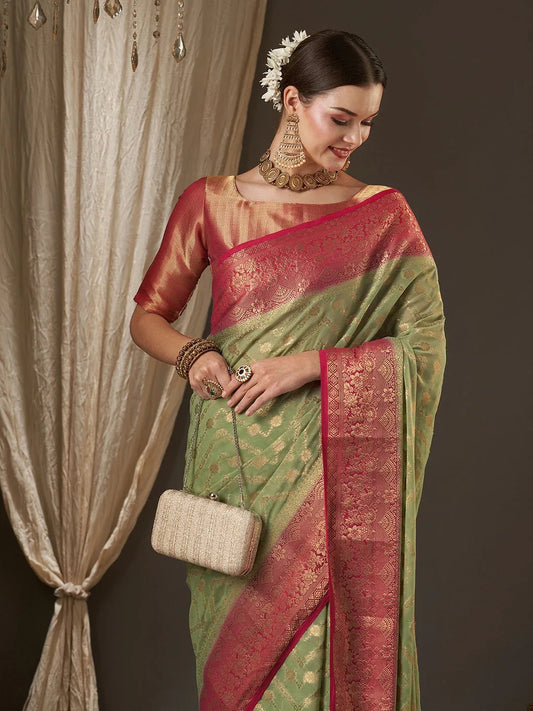 partywear designer saree for festive occasions