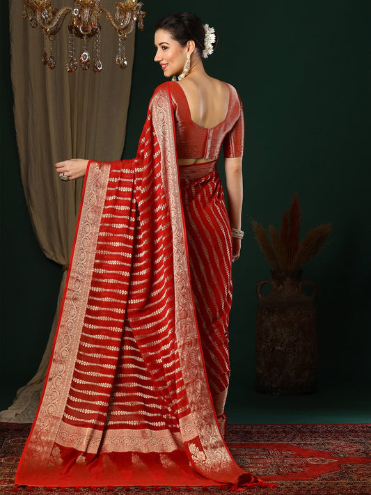 partywear designer saree for festive occasions