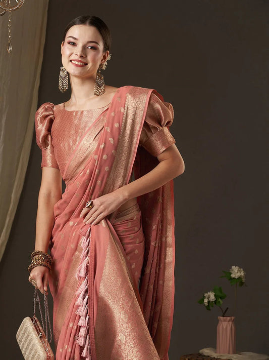 partywear designer saree for festive occasions