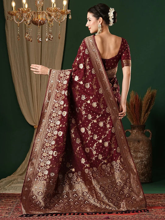 partywear designer saree for festive occasions