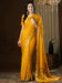 Yellow Yellow Kanjeevaram Georgette Woven Saree