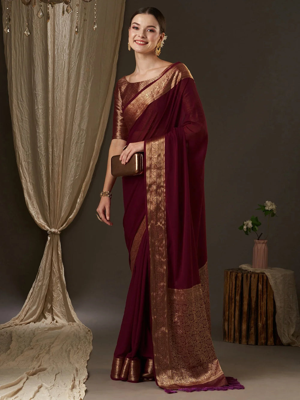 Get the best kanjeevaram South Indian bridal saree