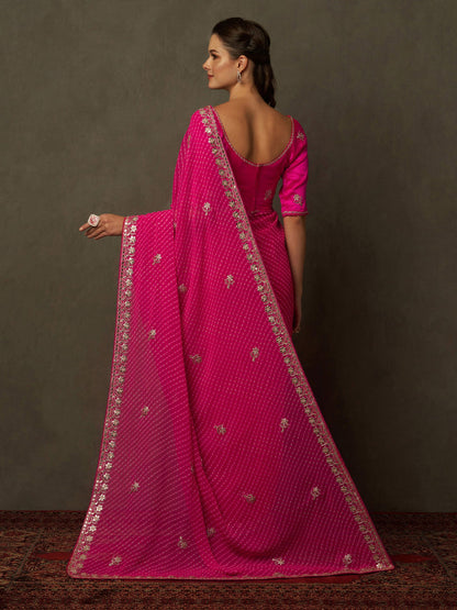 Get the best organza saree