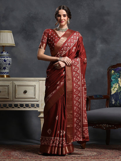 partywear designer saree for festive occasions
