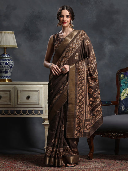 partywear designer saree for festive occasions
