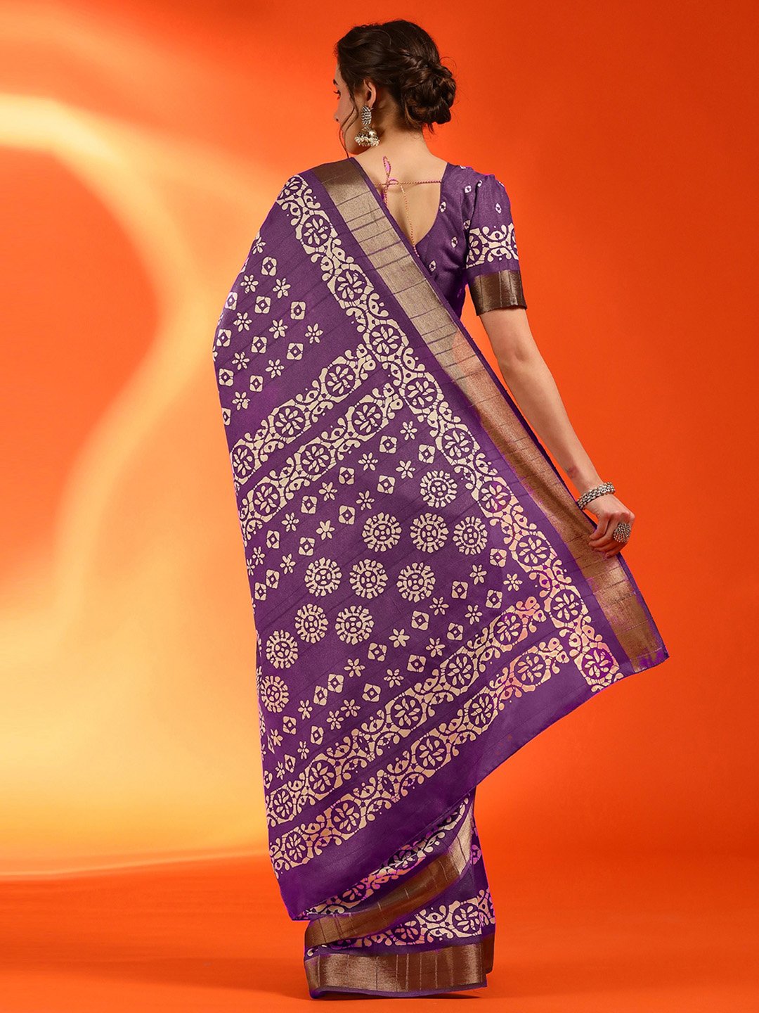partywear designer saree for festive occasions