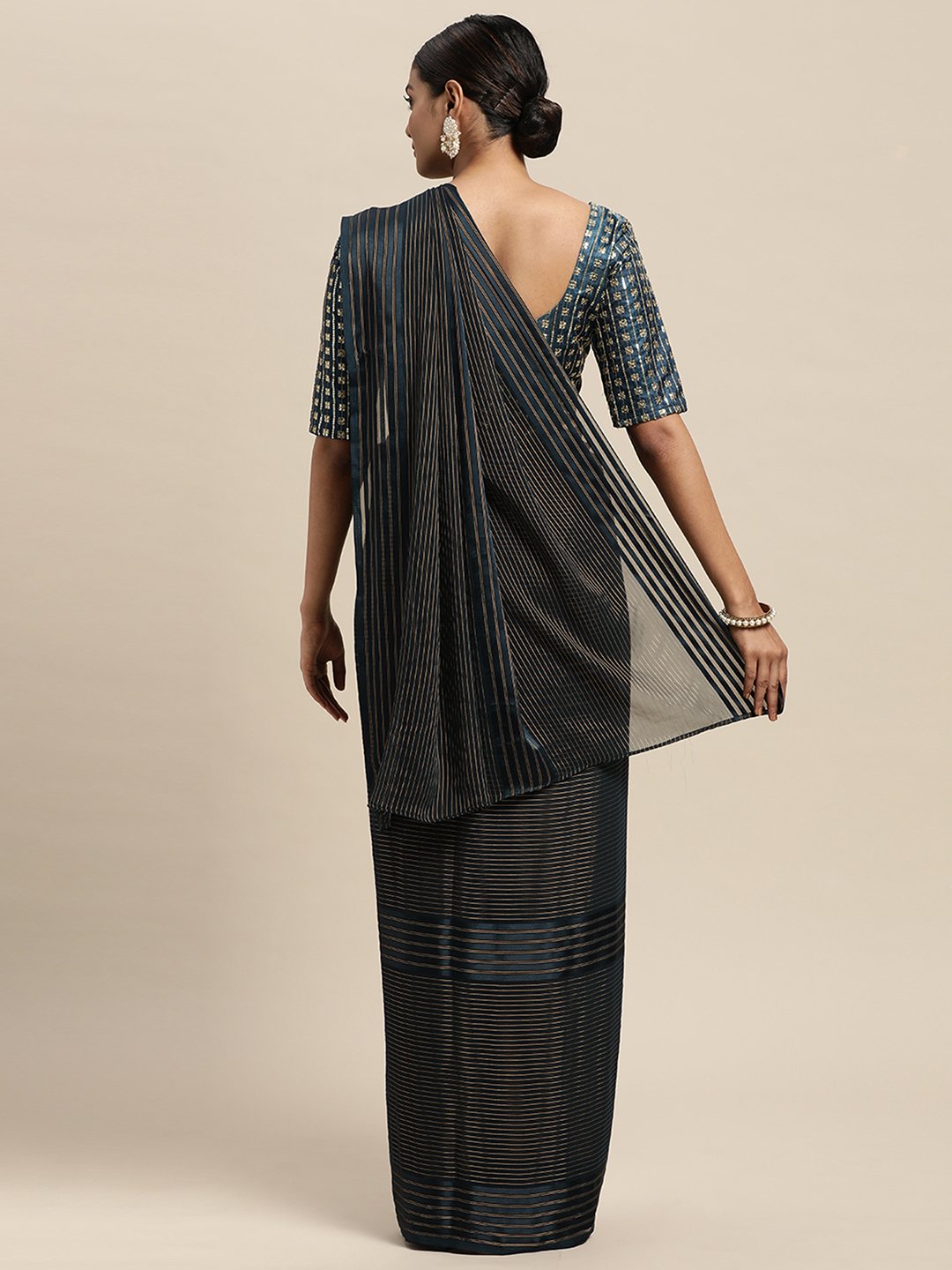 partywear designer saree for festive occasions