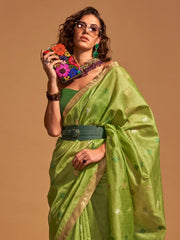 Get the best organza saree