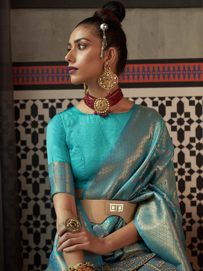 partywear designer saree for festive occasions