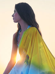 partywear designer saree for festive occasions